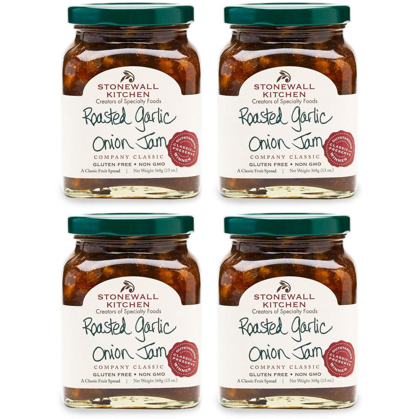 Stonewall Kitchen Roasted Garlic Onion Jam (4-Pack)