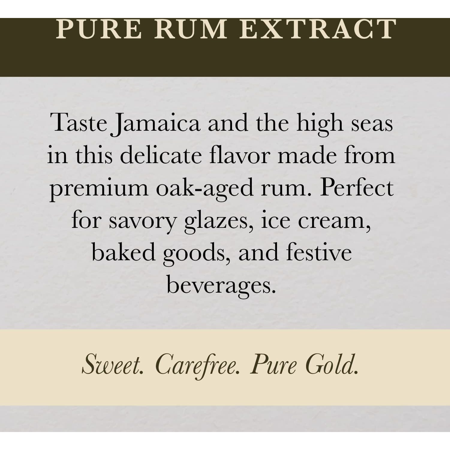 Cook's, Pure Rum Extract, For Baking, Ice Cream, Candies, Cakes, 8 Oz
