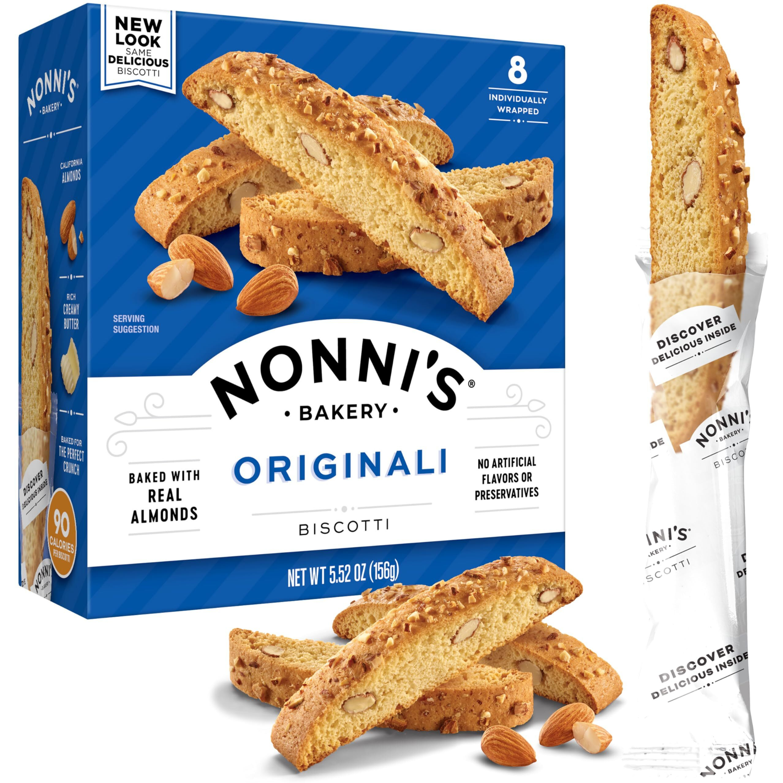 Nonni's, Originali Almond Biscotti, 5.52 Ounce
