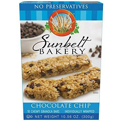 Sunbelt Bakery Combo Pack, 3 Flavor Chewy Granola Bar Variety Pack, 40 Piece Assortment