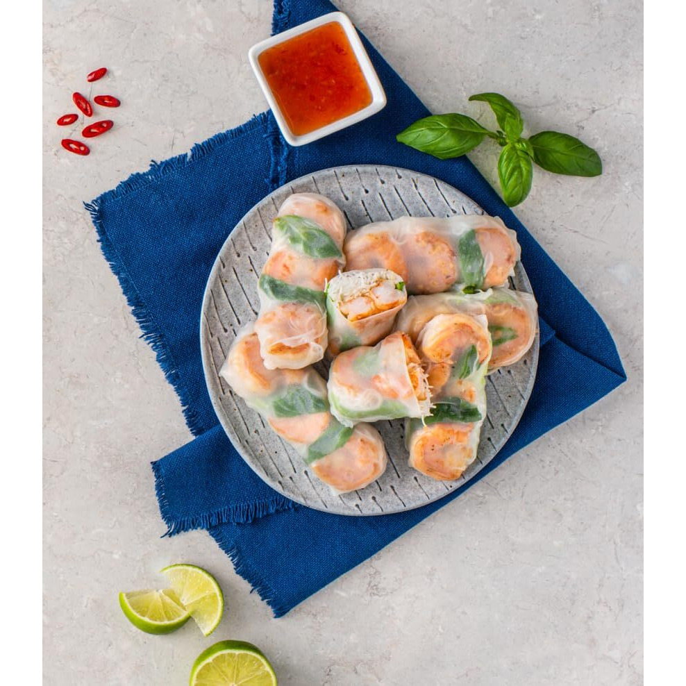 Blue Dragon Spring Roll Wrappers, 14 - 16 Sheets Per Pack, 4.7 Ounce (Pack Of 12), Four Simple Ingredients, Gluten Free, Vegan Friendly, No Preservatives
