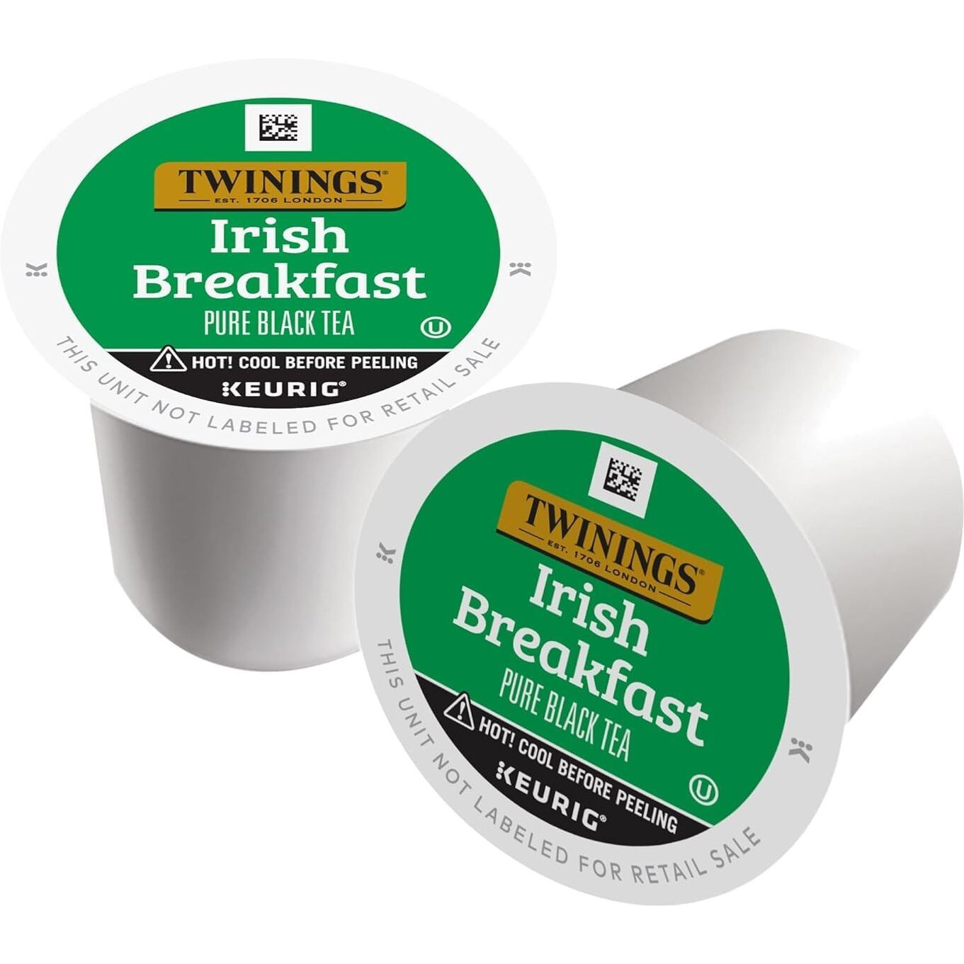 Twinings Irish Breakfast Tea K-Cup Pods For Keurig, Caffeinated Black Tea, Robust, Strong, Bold Flavour, 24 Count (Pack Of 2)