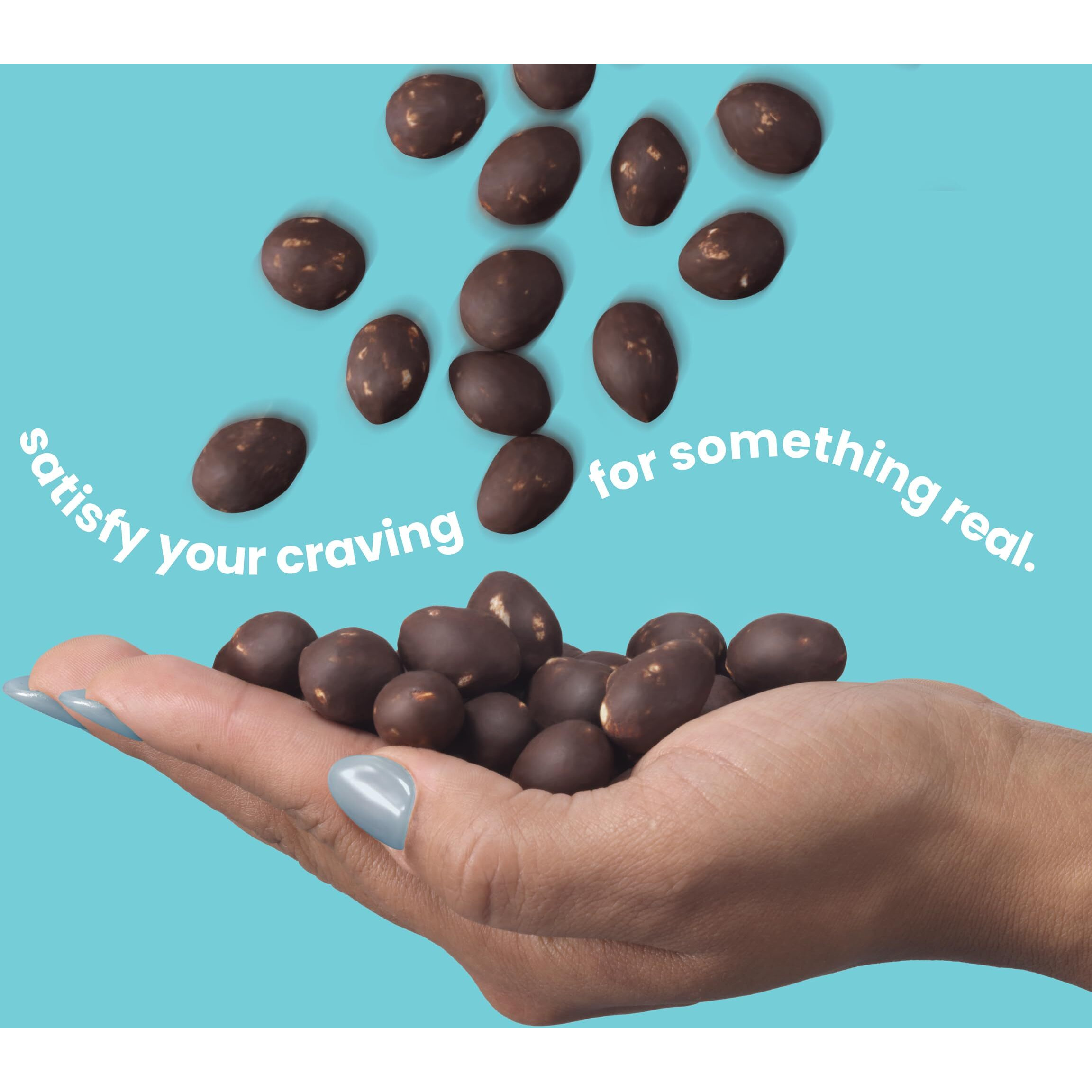 Unreal Dark Chocolate Coconut Almonds (6 Pack) - Certified Vegan, Gluten Free, Fair Trade, Non-Gmo, No Sugar Alcohols Or Soy (6 Bags)