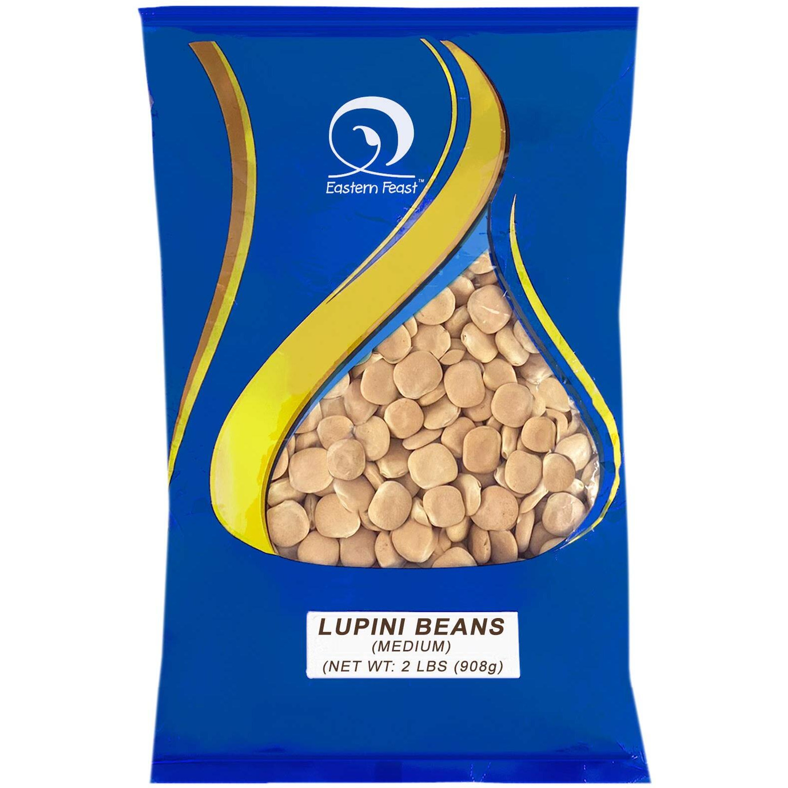 Eastern Feast - Medium Size Lupini Beans, 2 Lb