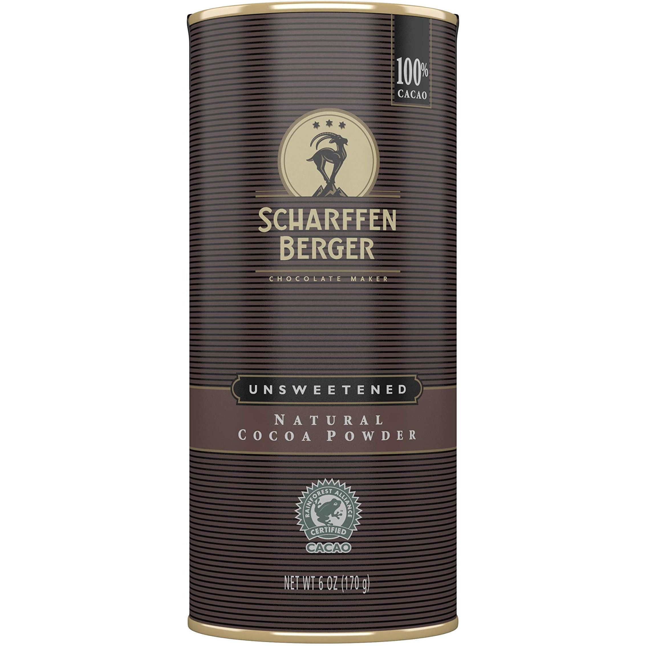 Scharffen Berger Natural Unsweetened Cocoa Powder, 6 Oz