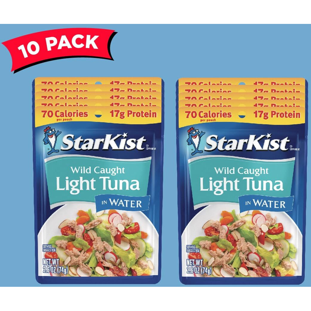Starkist Chunk Light Tuna In Water, 2.6 Ounce (Pack Of 10)