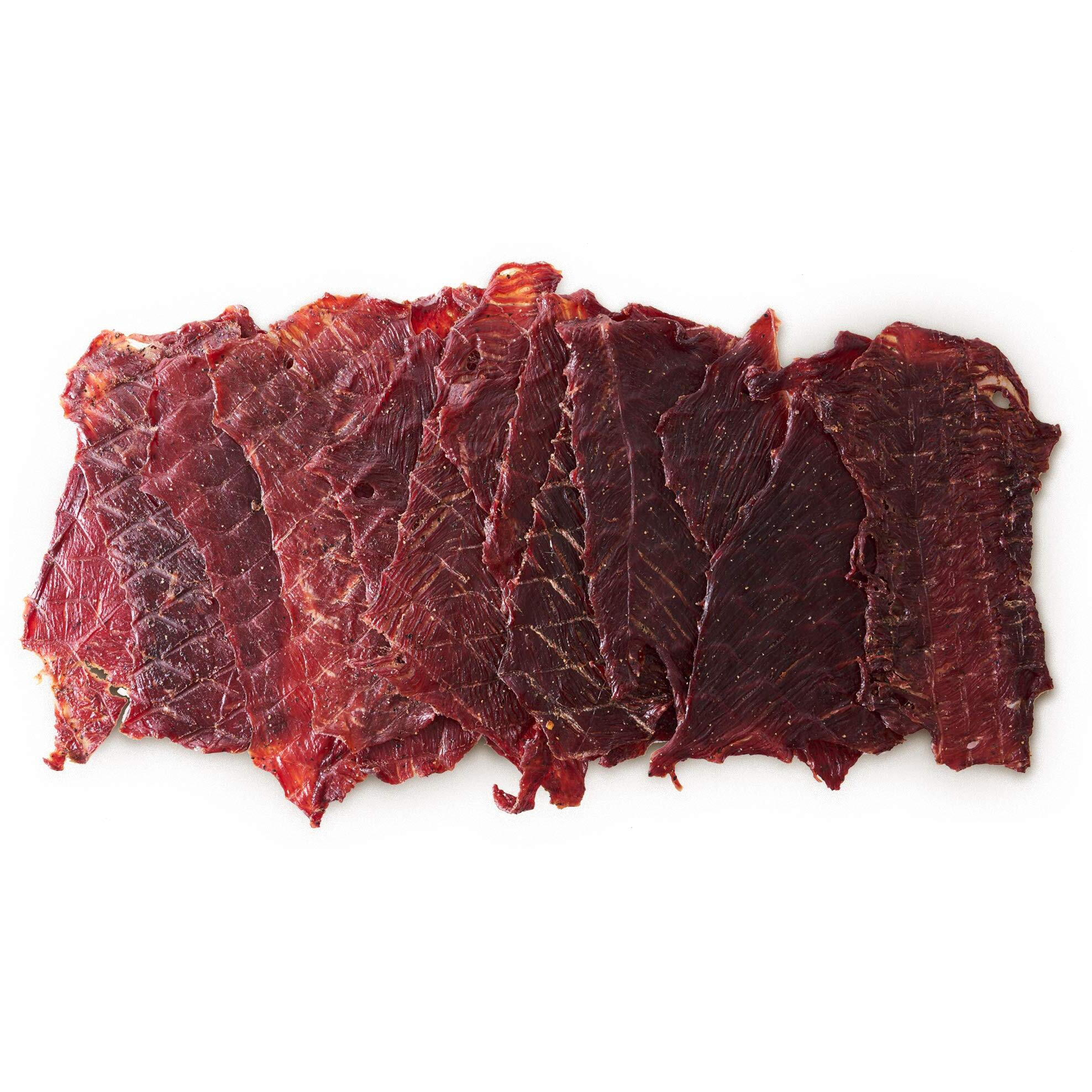 People's Choice Beef Jerky - Classic - Original - Big Slab - Whole Muscle Premium Cuts - Bulk Jerky Package - Thin Sheets - Low Sodium Low Salt High Protein Meat Snack - 15 Count, 1 Bag
