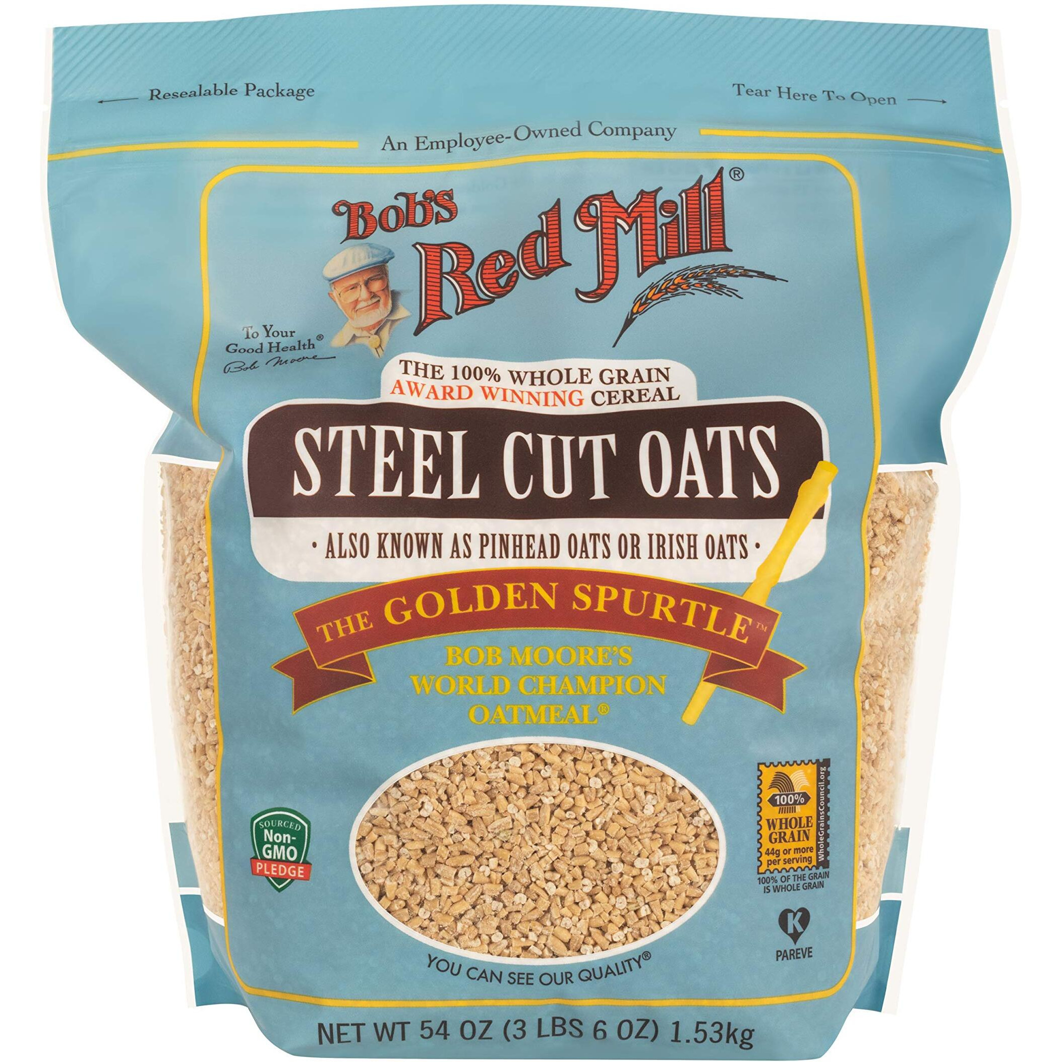 Bob's Red Mill Steel Cut Oats, 54-Ounce (Pack Of 4)