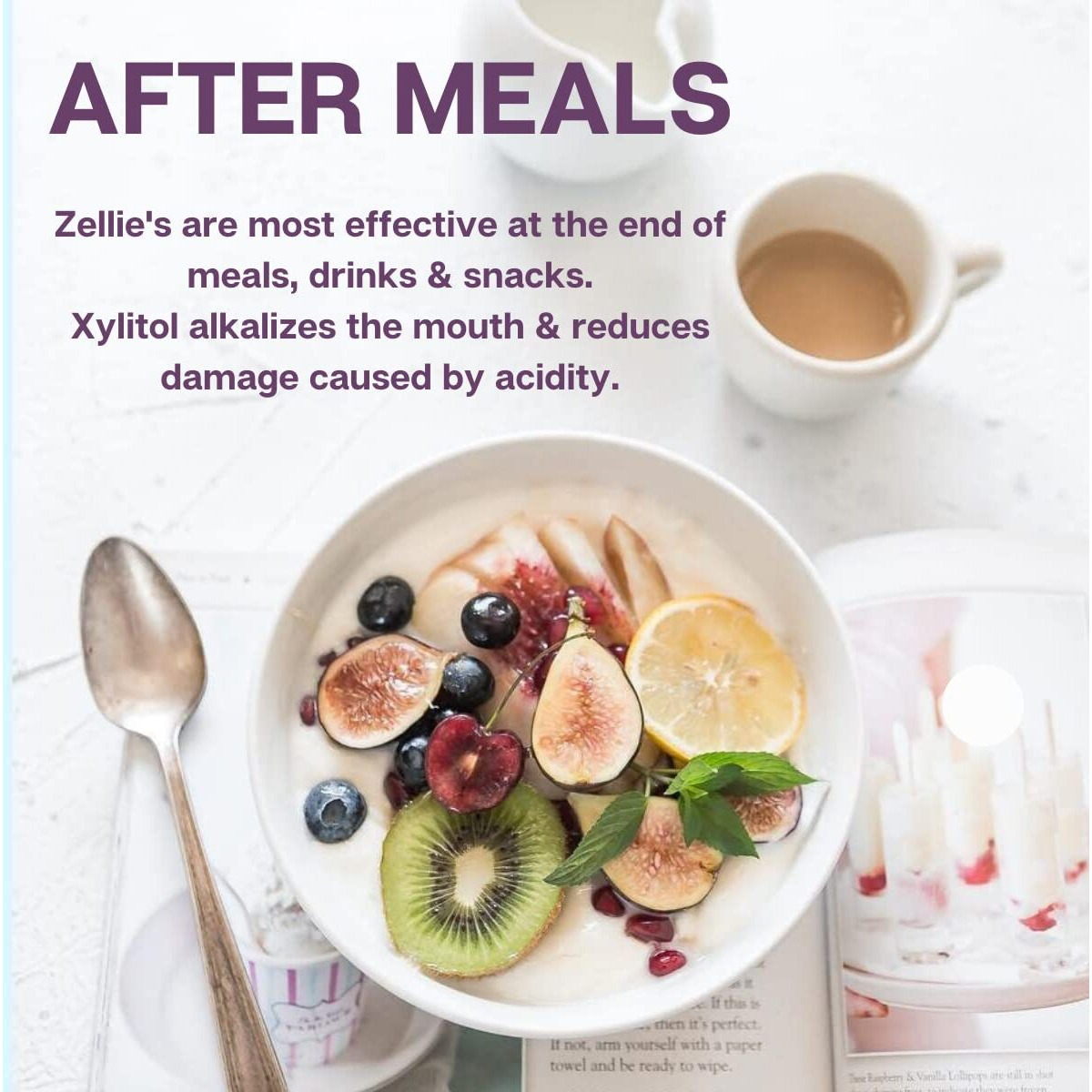 Zellie's |100% Xylitol Sugar Free Cherry Berry Breath Mints | Non-Gmo, Low-Calorie, Gluten Free, Vegan & Kosher Mints (540 Count - Pack Of 1)