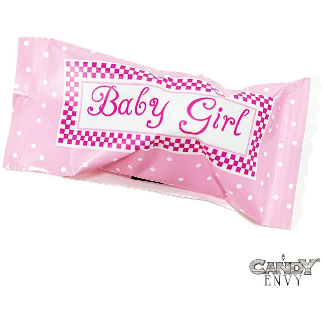 Buttermints - 13 Oz. Bag - Approximately 100 Individually Wrapped Mints (Its A Girl)