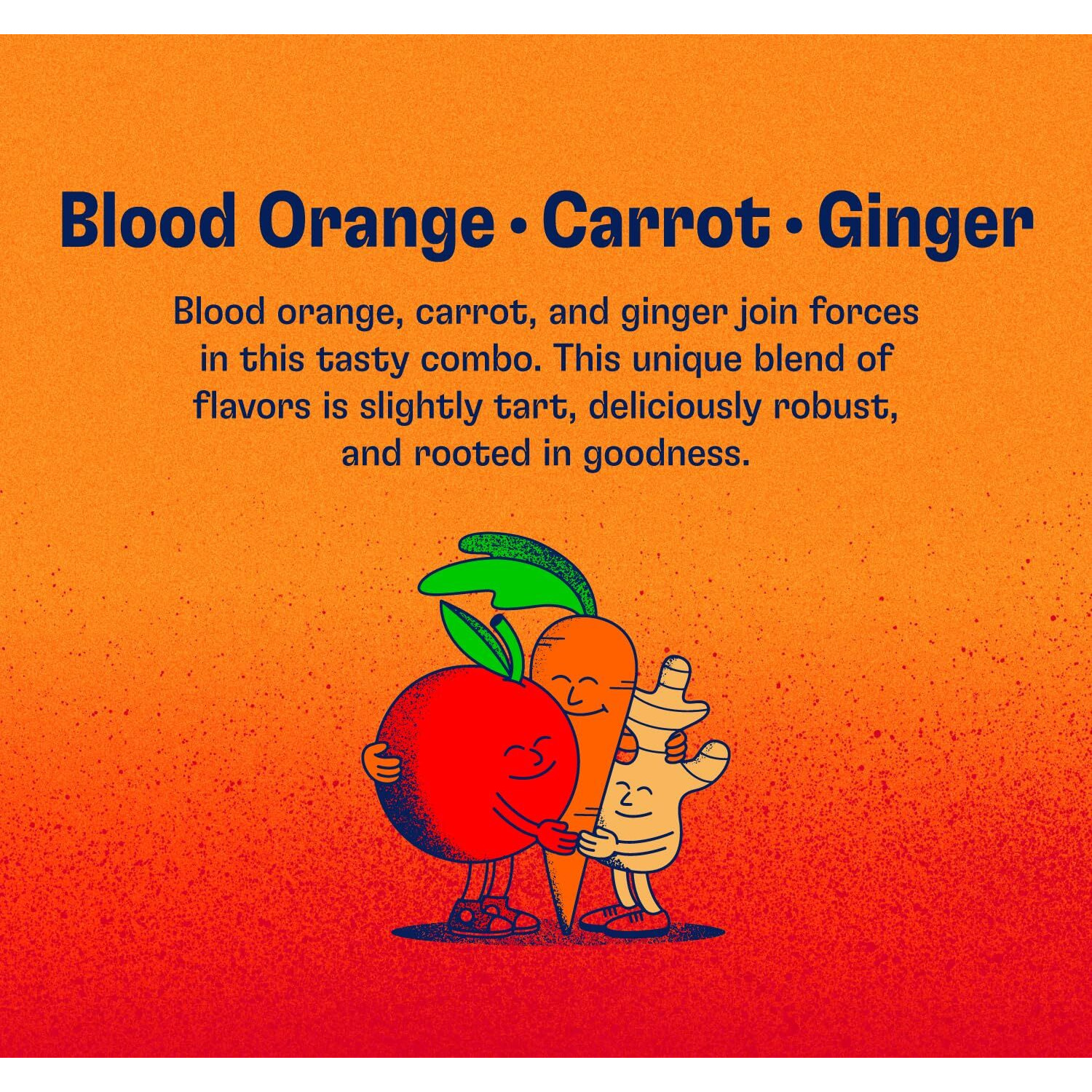 Health-Ade Kombucha Tea Organic Drink, Fermented Tea With Living Probiotics, Detoxifying Acids, Supports Gut Health, Non-Gmo, Vegan, Gluten Free, 12 Pack (16 Fl Oz Bottles), Blood Orange Carrot Ginger