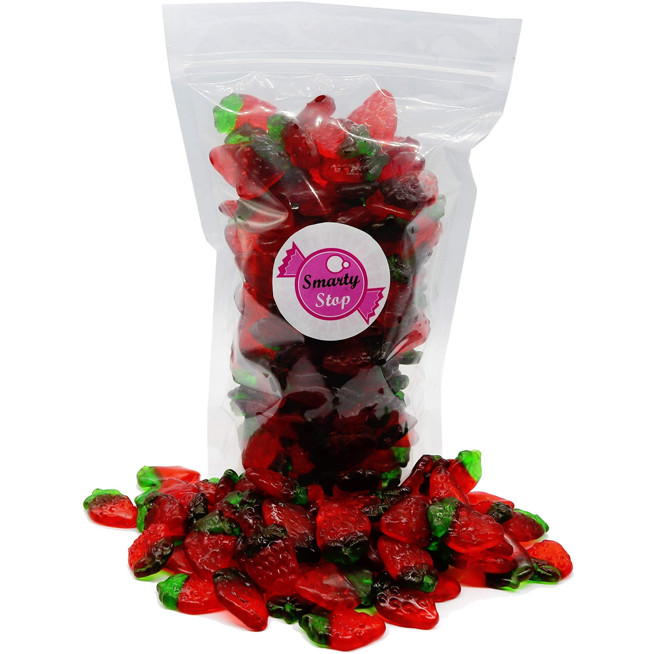 Smarty Stop Gummy Collections (Strawberries, 2 Pound (Pack Of 1))