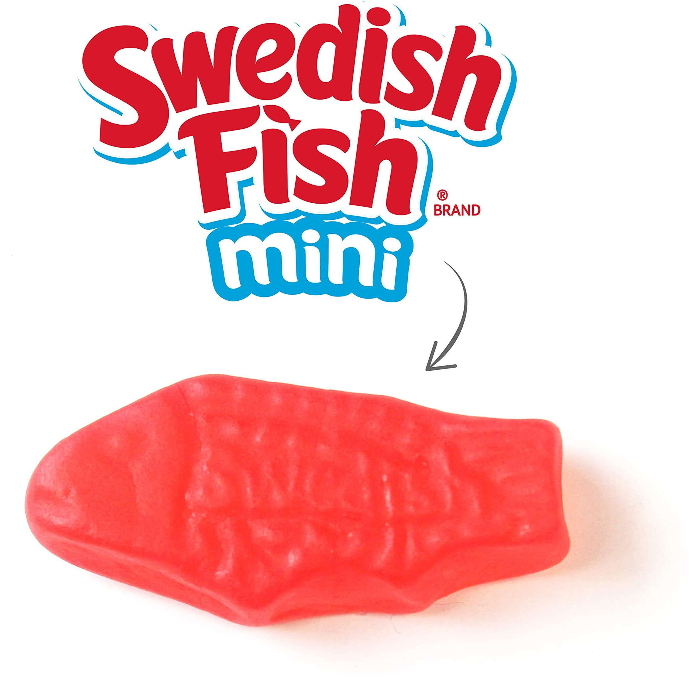 Swedish Fish Mini Soft & Chewy Candy, Share Size, Bulk Candy, 12-12 Oz Bags