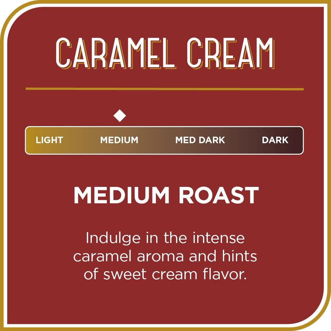 Don Francisco's Caramel Cream Flavored Ground Coffee, 12 Oz Can