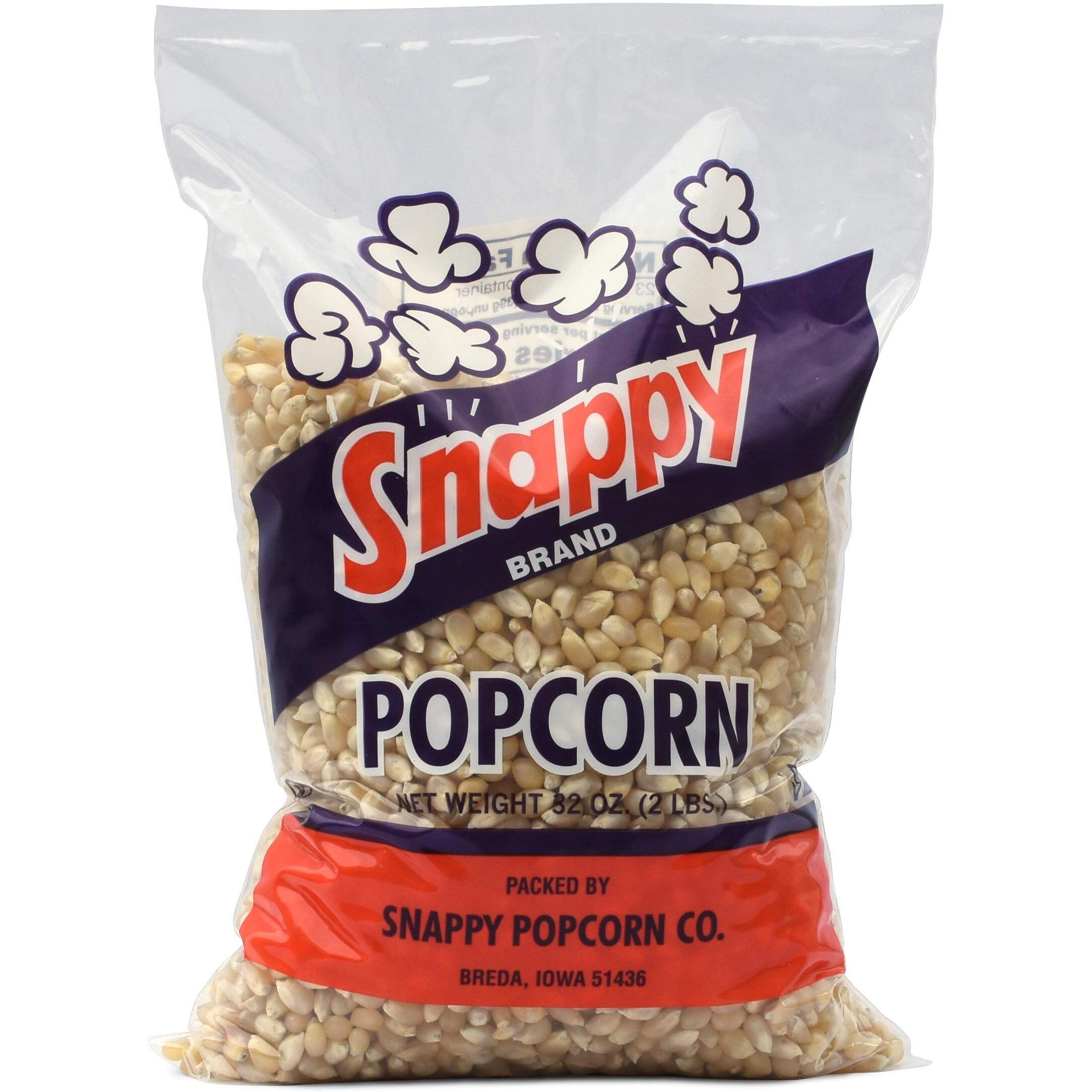 Snappy White Popcorn Kernels, 2 Lbs