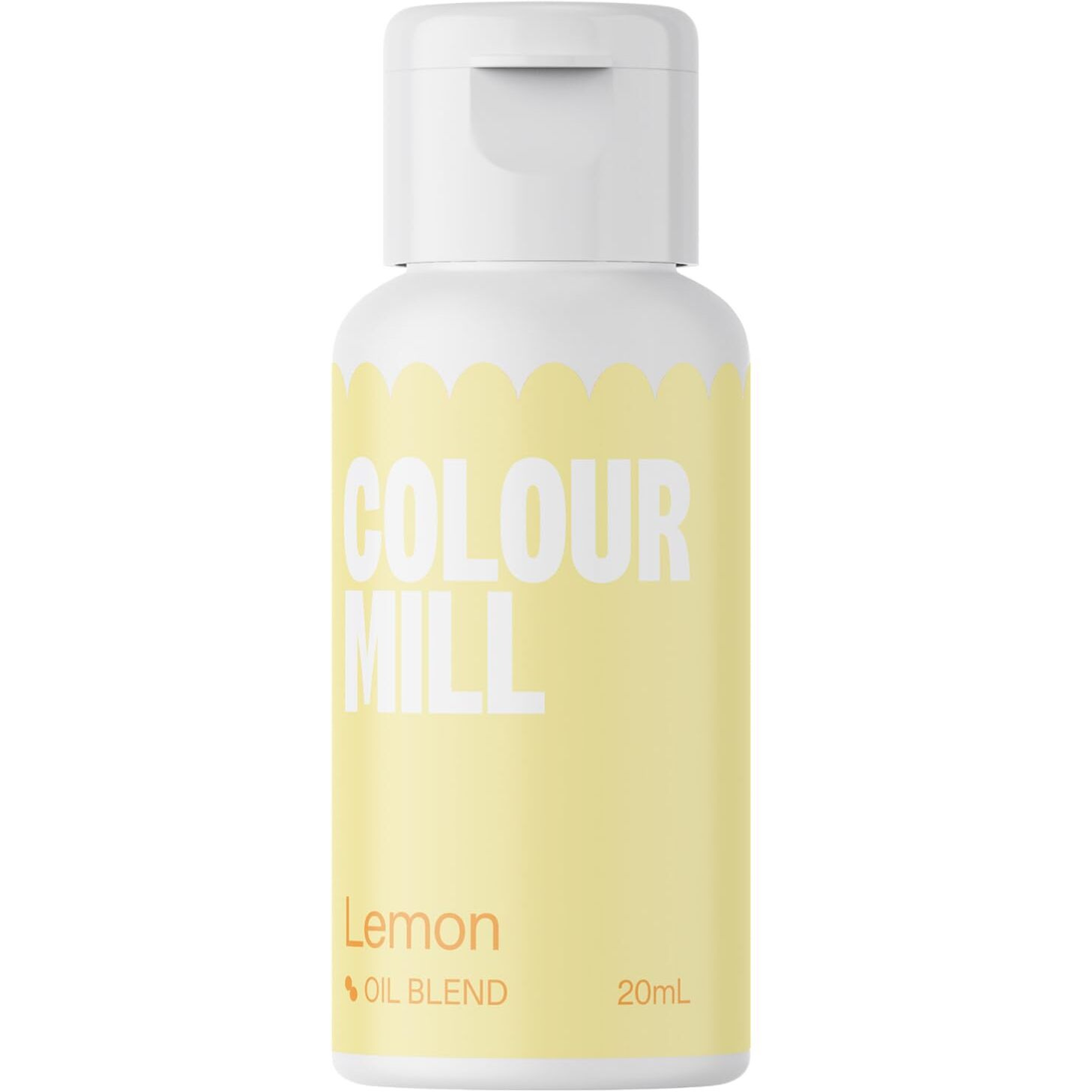 Colour Mill Oil-Based Food Coloring, 20 Milliliters Lemon
