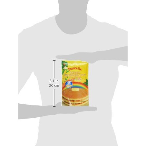 Banana Macadamia Nut Pancake Mix, 6 Ounce By Hawaiian Sun