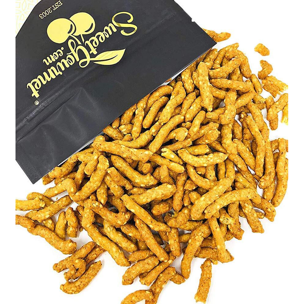 Sweetgourmet Narrow Salted Sesame Sticks | 15 Oz Bag