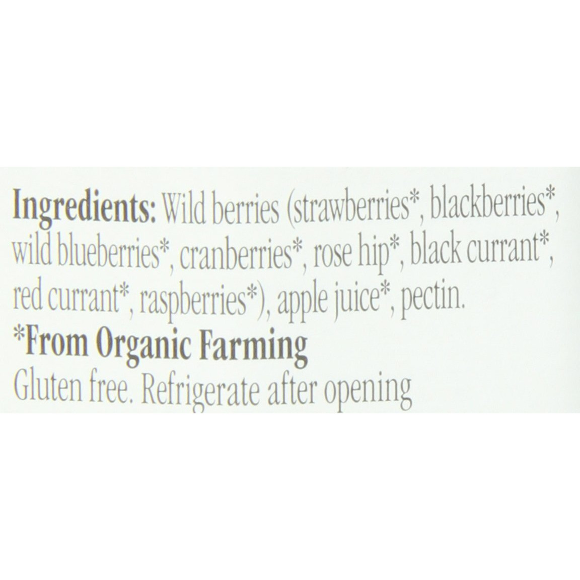 Rigoni Di Asiago Fior Di Frutta, Fruit Spread Wild Berry Organic, 8.82 Ounce