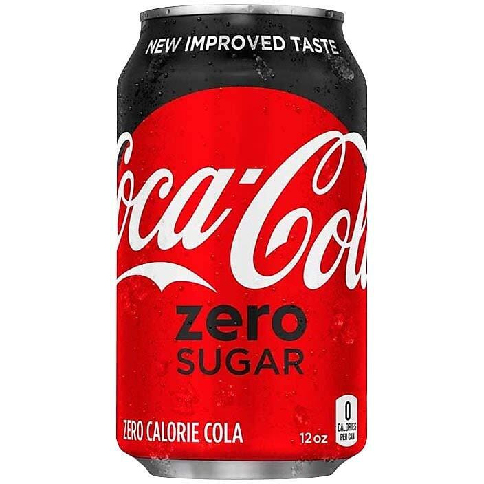 Coca Cola Coke Zero Sugar, 12 Fl Oz (Pack Of 24)