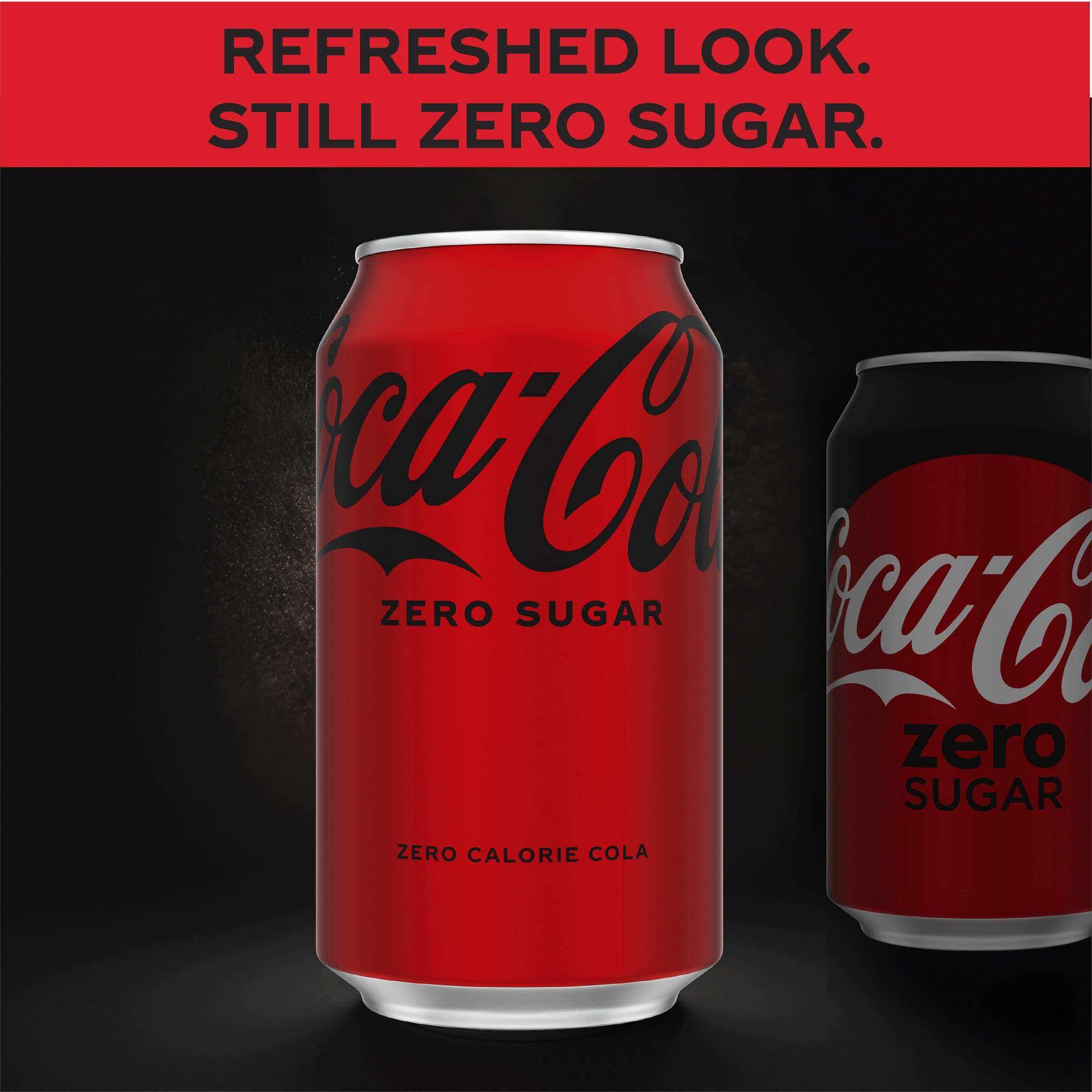 Coca Cola Coke Zero Sugar, 12 Fl Oz (Pack Of 24)