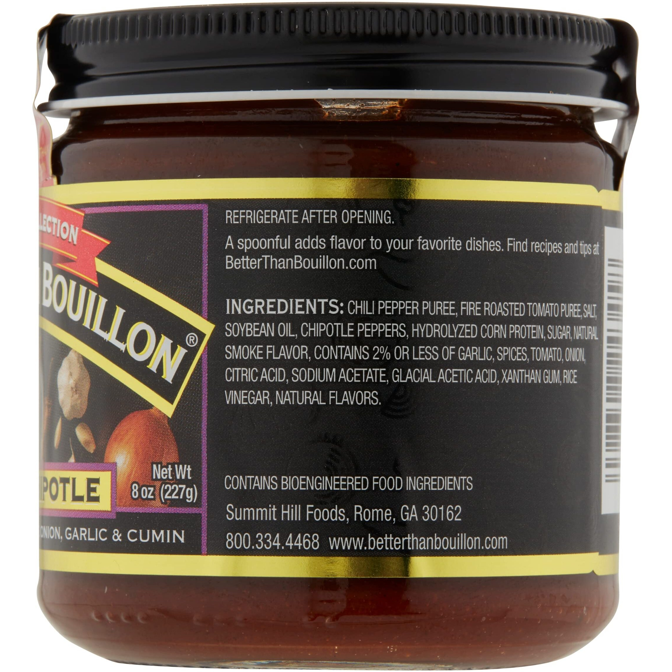Better Than Bouillon Culinary Collection Base, Smoky Chipotle Base, Contains 38 Servings Per Jar, 8-Ounce Glass Jar (Pack Of 1)