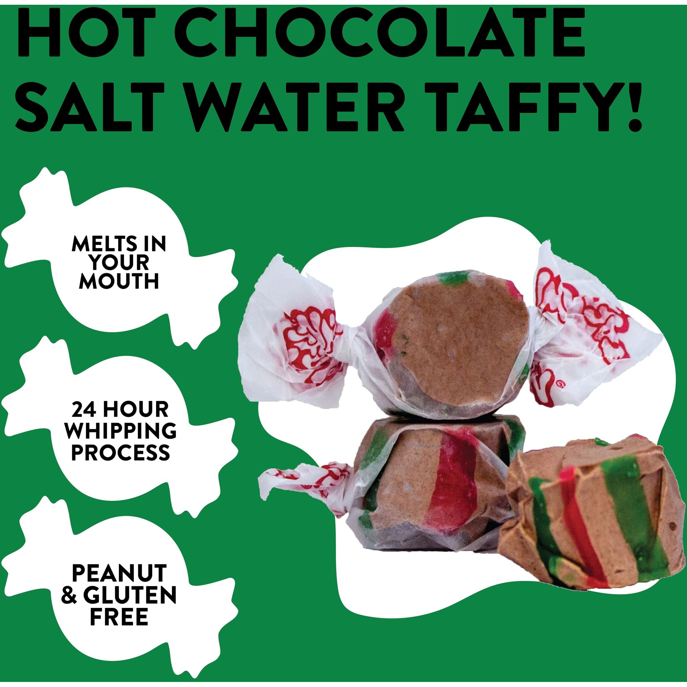 Taffy Town Saltwater Taffy, Hot Chocolate, 2.5Lb