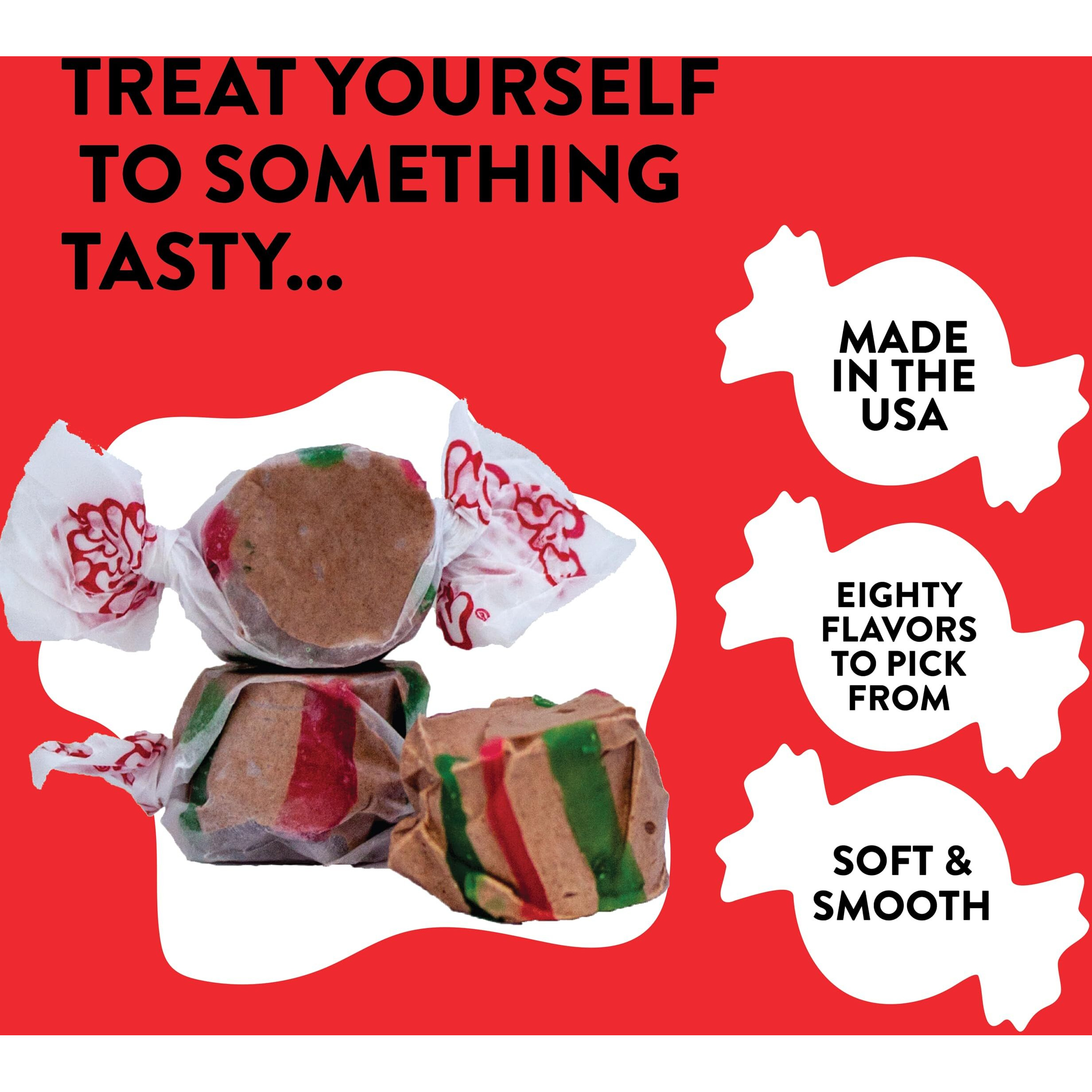 Taffy Town Saltwater Taffy, Hot Chocolate, 2.5Lb