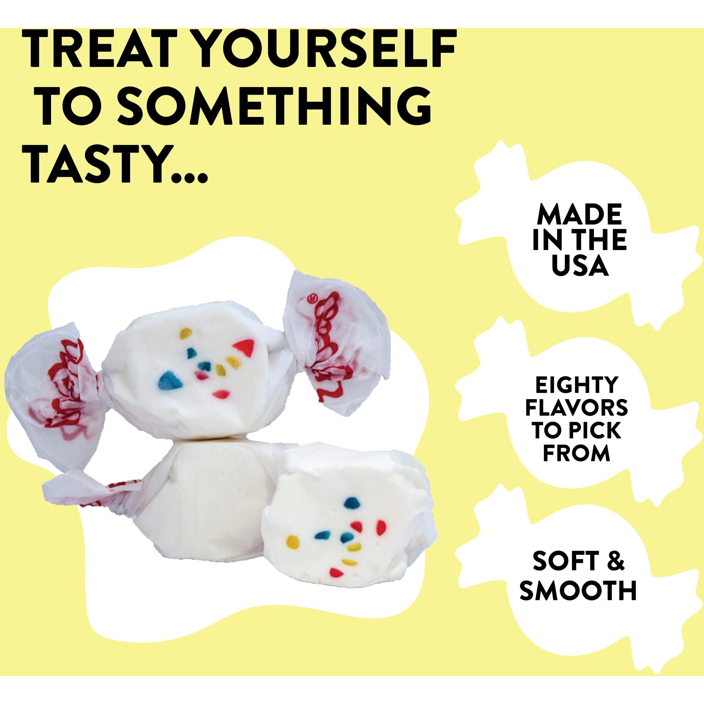 Taffy Town Saltwater Taffy, Frosted Cupcake, 2.5Lb