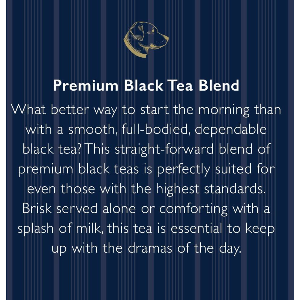 The Republic Of Tea Downton Grantham English Breakfast Black Tea, 36 Tea Bags Tin