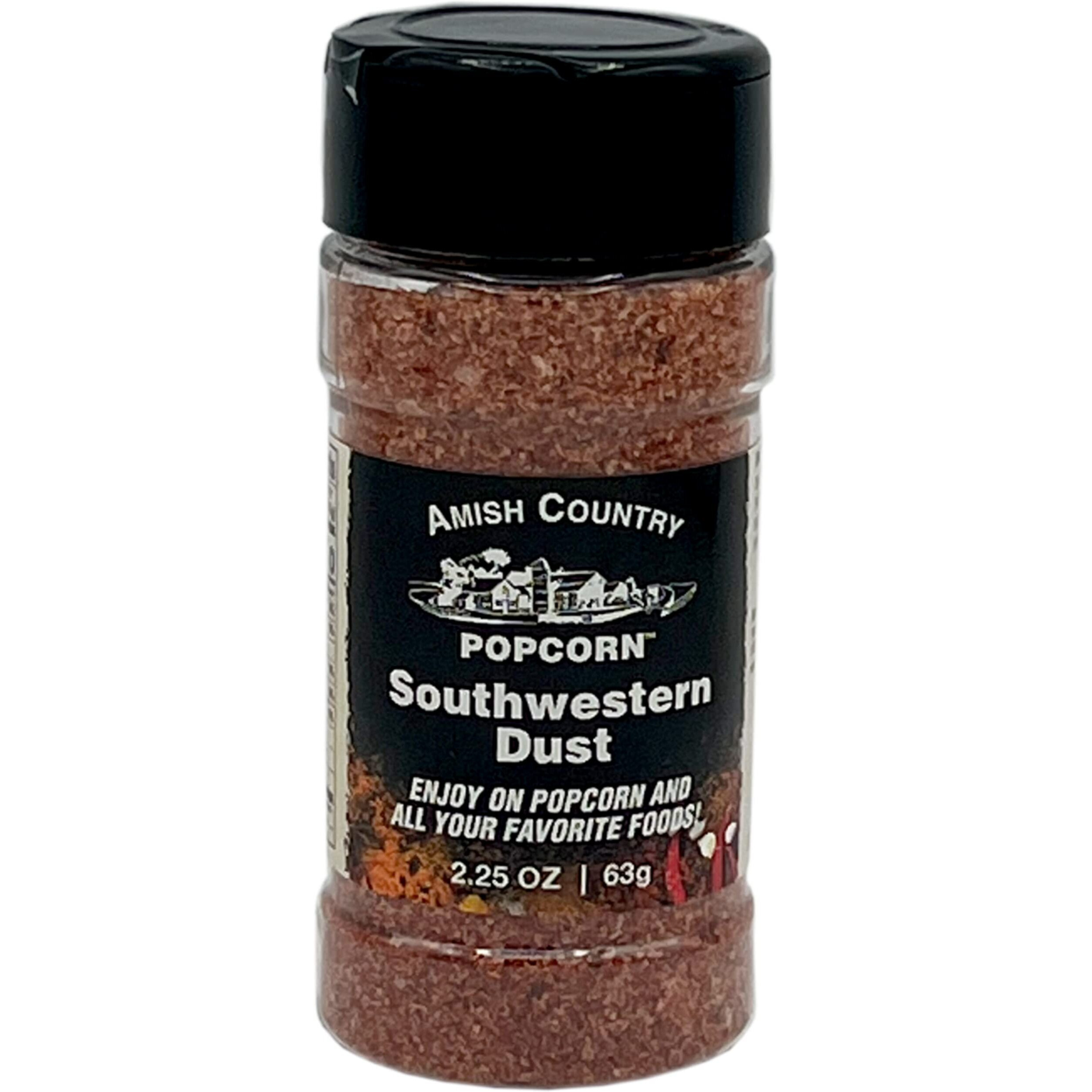 Amish Country Popcorn | Southwestern Popcorn Dust - 2.5 Oz | Old Fashioned, Non-Gmo And Gluten Free
