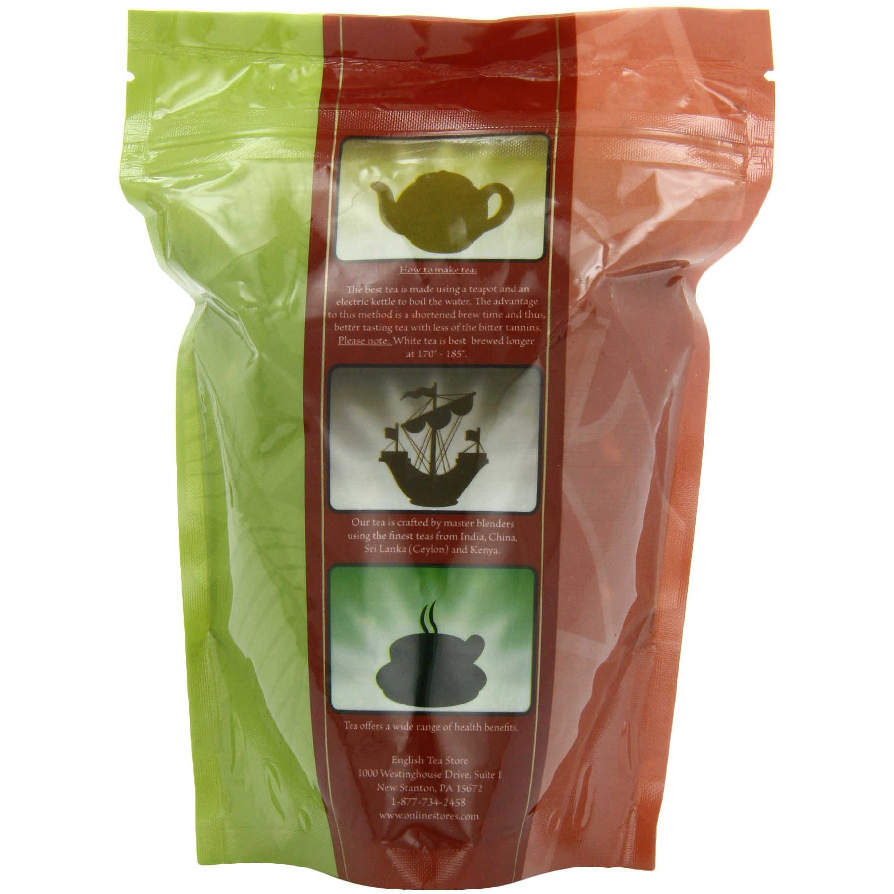 English Tea Store Loose Leaf, Blood Orange Flavored Black Tea - 4Oz, 4 Ounce