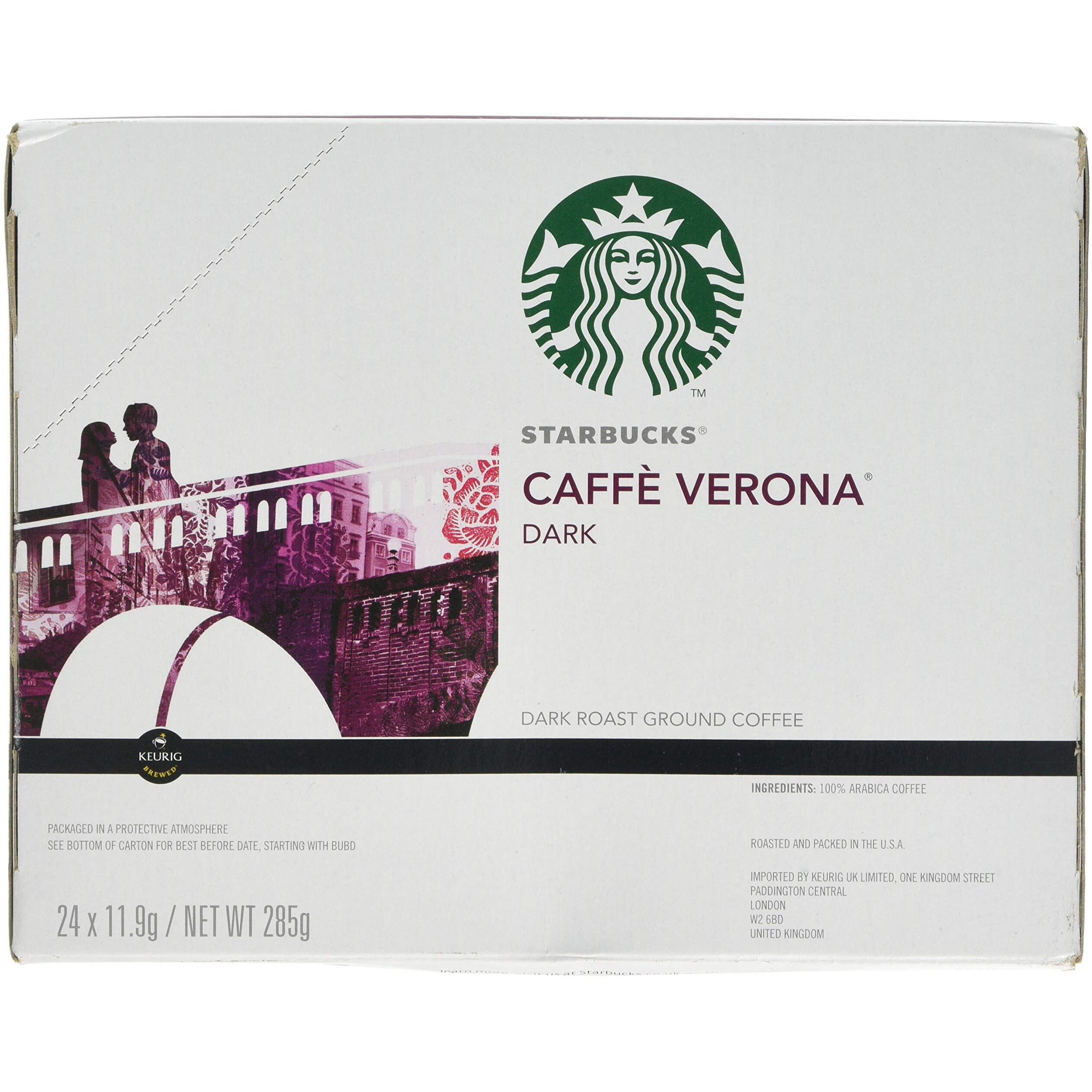 Starbucks Caffe Verona K-Cups, 24 Count