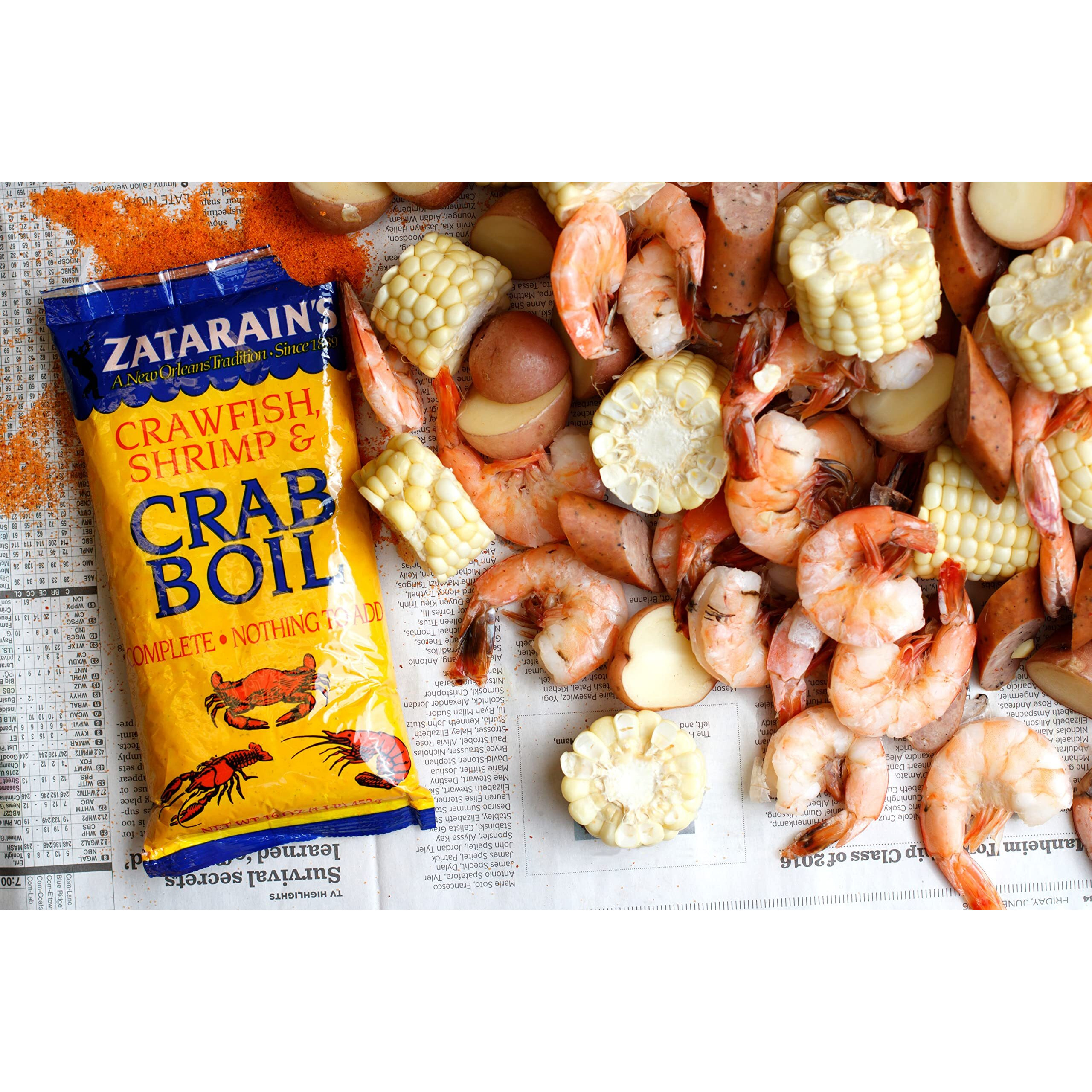 Zatarain's Crawfish, Shrimp & Crab Boil, 16 Oz