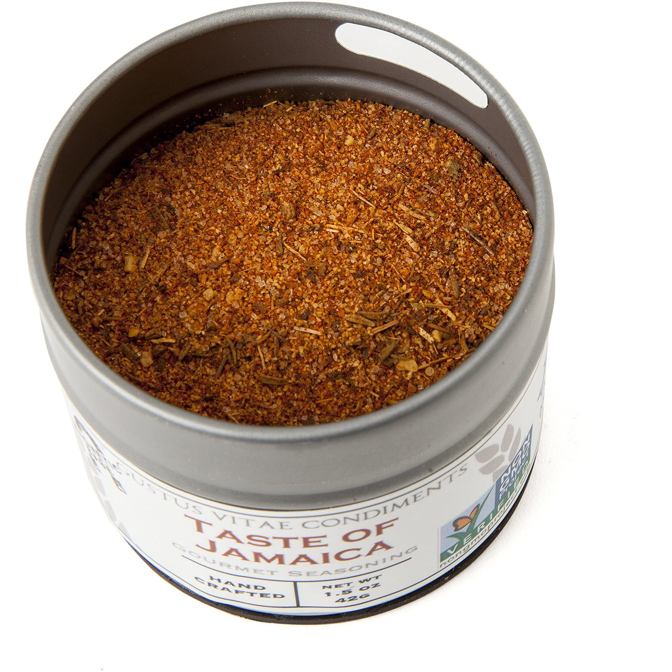 Gourmet World Flavors Seasoning Collection | Non Gmo Verified | 6 Magnetic Tins | Spice Blends | Crafted In Small Batches By Gustus Vitae | 68