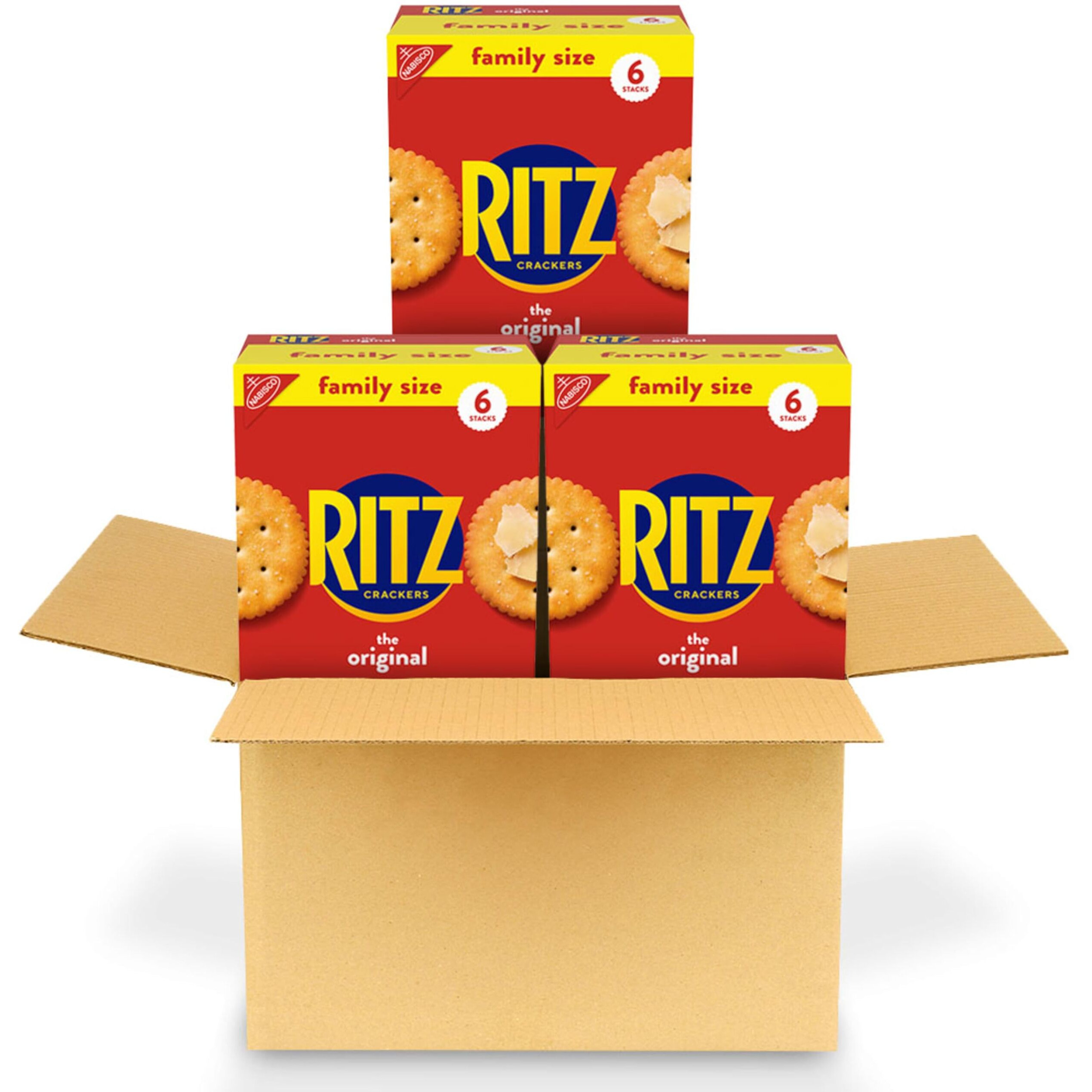 Ritz Original Crackers, Family Size, 3 Boxes