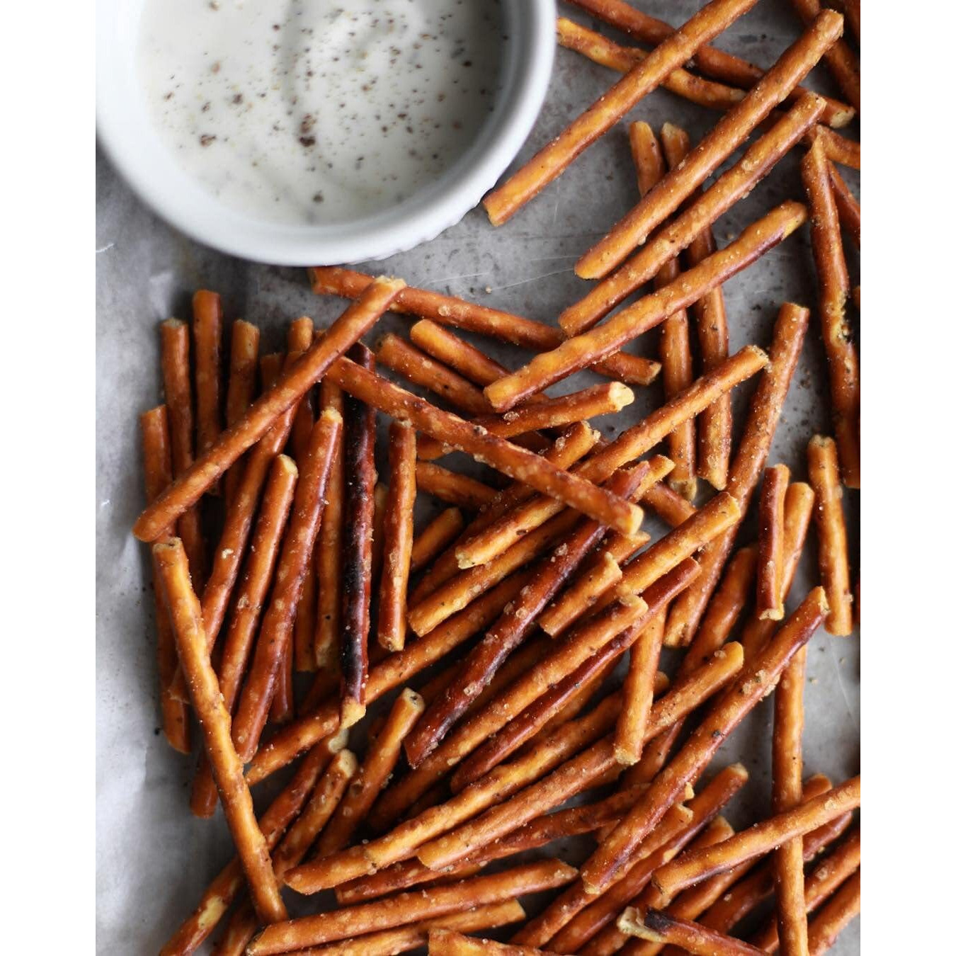 Pop Daddy Flavored Pretzels Sticks | Healthy Gourmet Pretzels Snacks | 7.5Oz Variety Pack Pretzels | 6 Pack | Garlic Parm, Cinnamon Sugar, Peppercorn Ranch, Smoked Gouda, Dill Pickle, Yellow Mustard