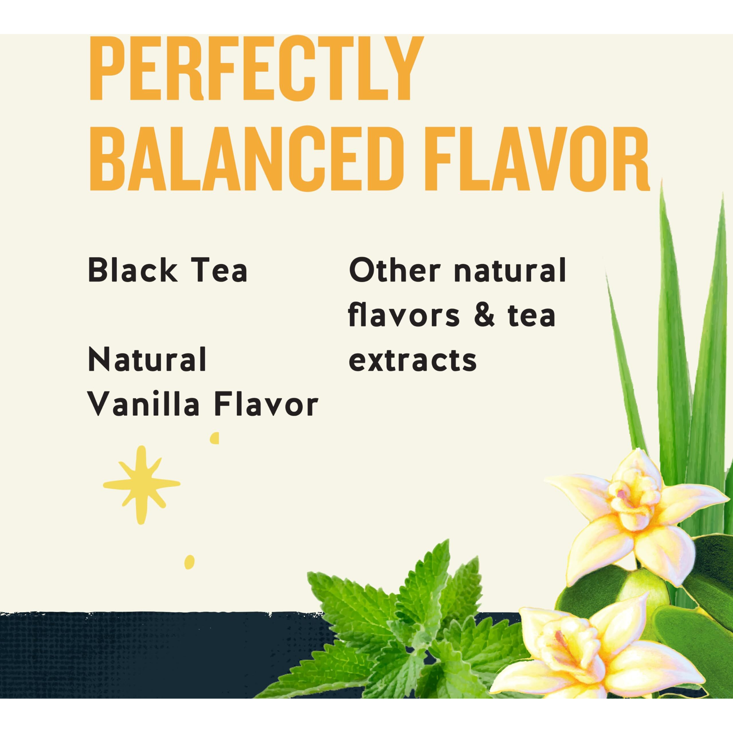 Celestial Seasonings Energy Black Tea, Caffeinated, 12 Tea Bags Box, (Pack Of 6)