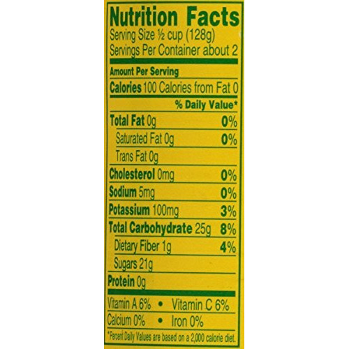 Del Monte Sliced Yellow Cling Canned Peaches In Heavy Syrup, 8.5 Oz Can (Pack Of 12 Cans)