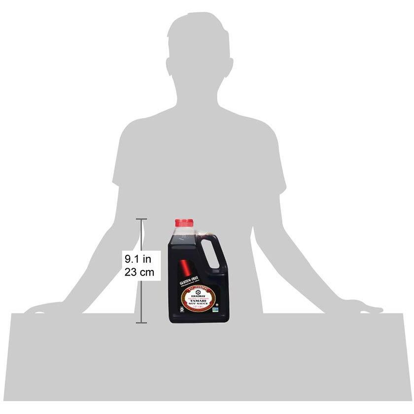 Kikkoman Tamari Gluten Free Soy Sauce, 0.5 Gallon, 6 Per Case