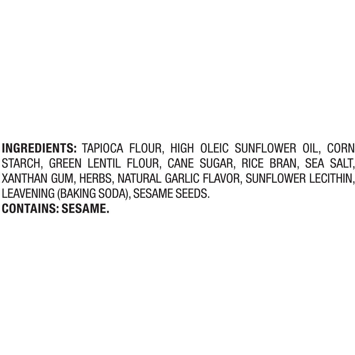 Breton Crackers, Gluten Free Herb & Garlic, Pack Of 3