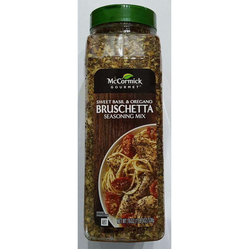 Mccormick Bruschetta Seasoning Mix (19 Ounce Shaker)
