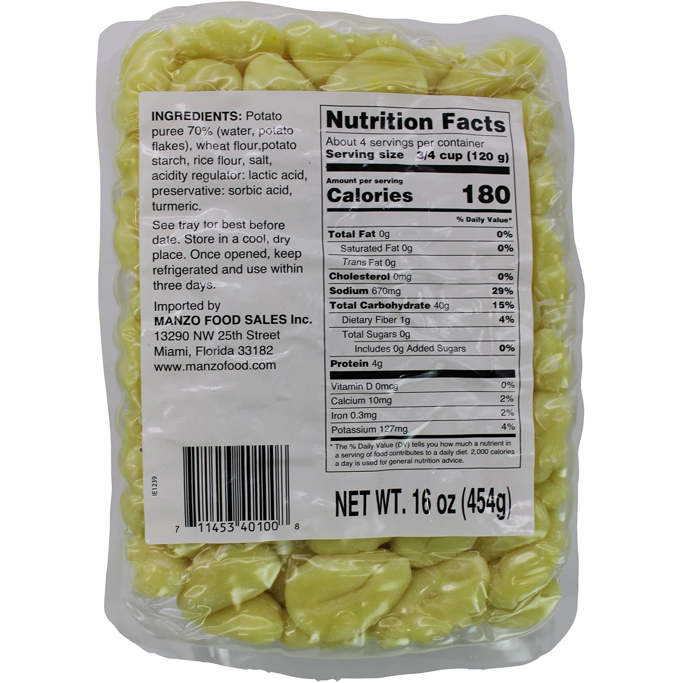 12 Pack, Potato Gnocchi, Cooks In 2-3 Minutes, Shelf Stable, Mariella 12 Pack X 1 Lb (12 Pack)