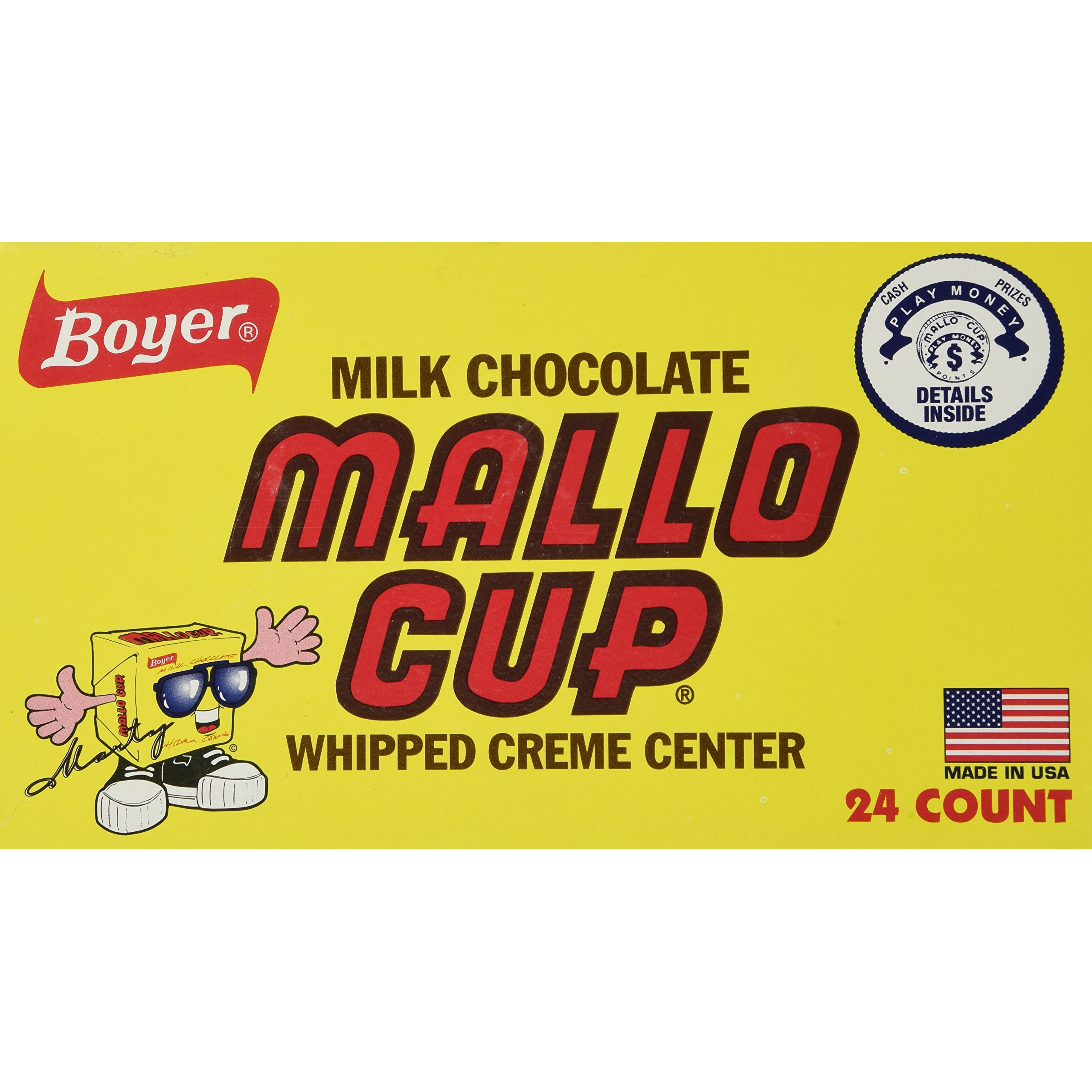 Boyer Candy Company Mallo Cups - 24 Count, 1.5Ounces