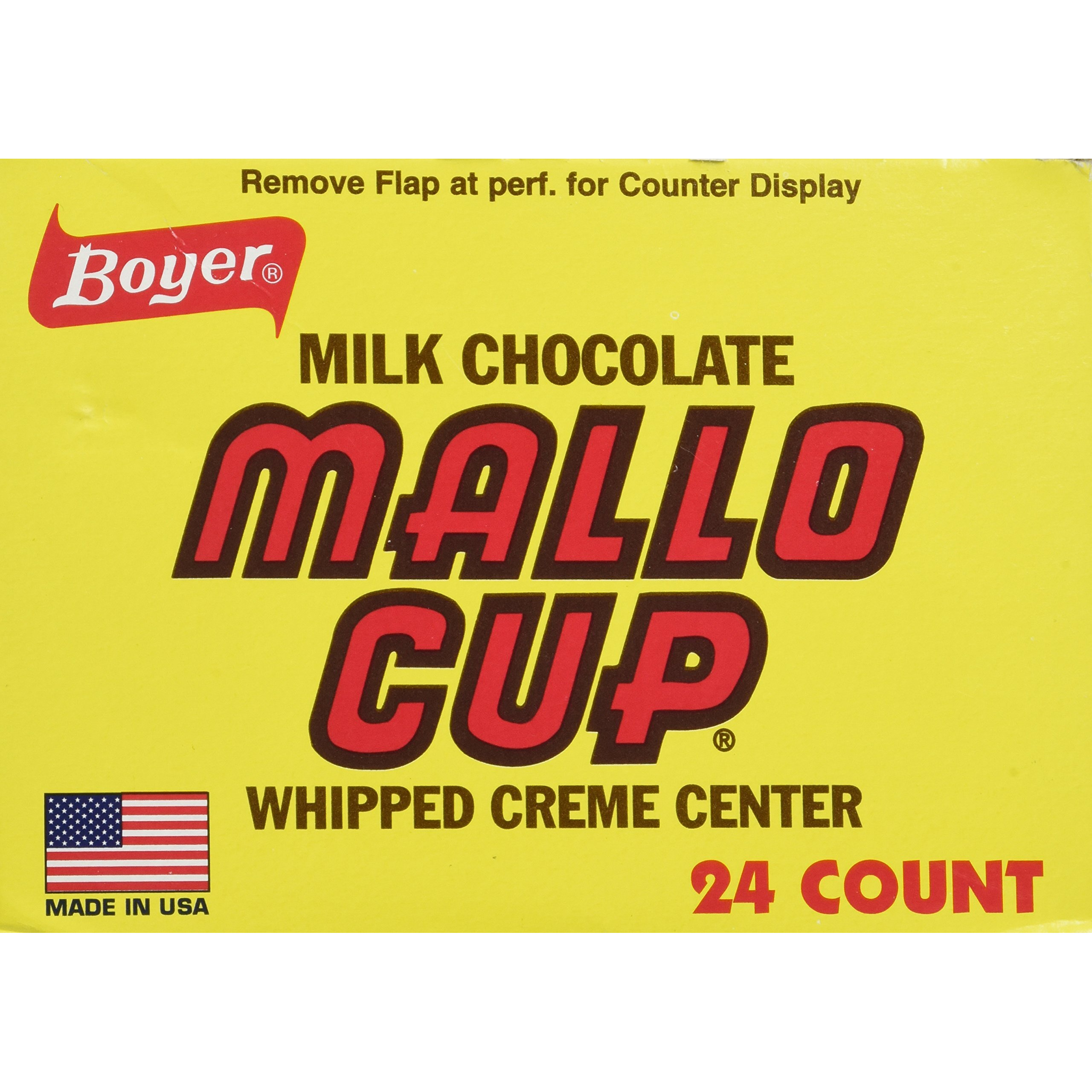 Boyer Candy Company Mallo Cups - 24 Count, 1.5Ounces