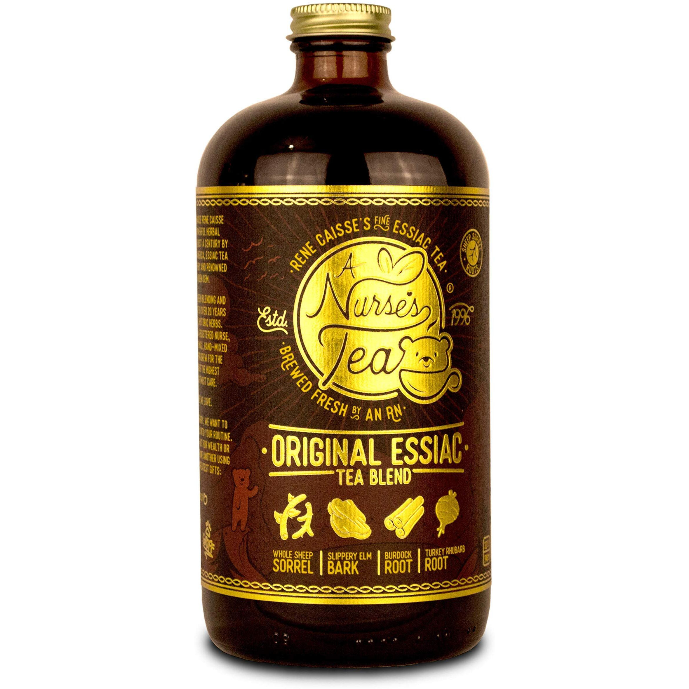 Essiac Tea 32 Fl Oz | A Nurse's Tea | Rn-Owned Company | Sheep Sorrel Roots