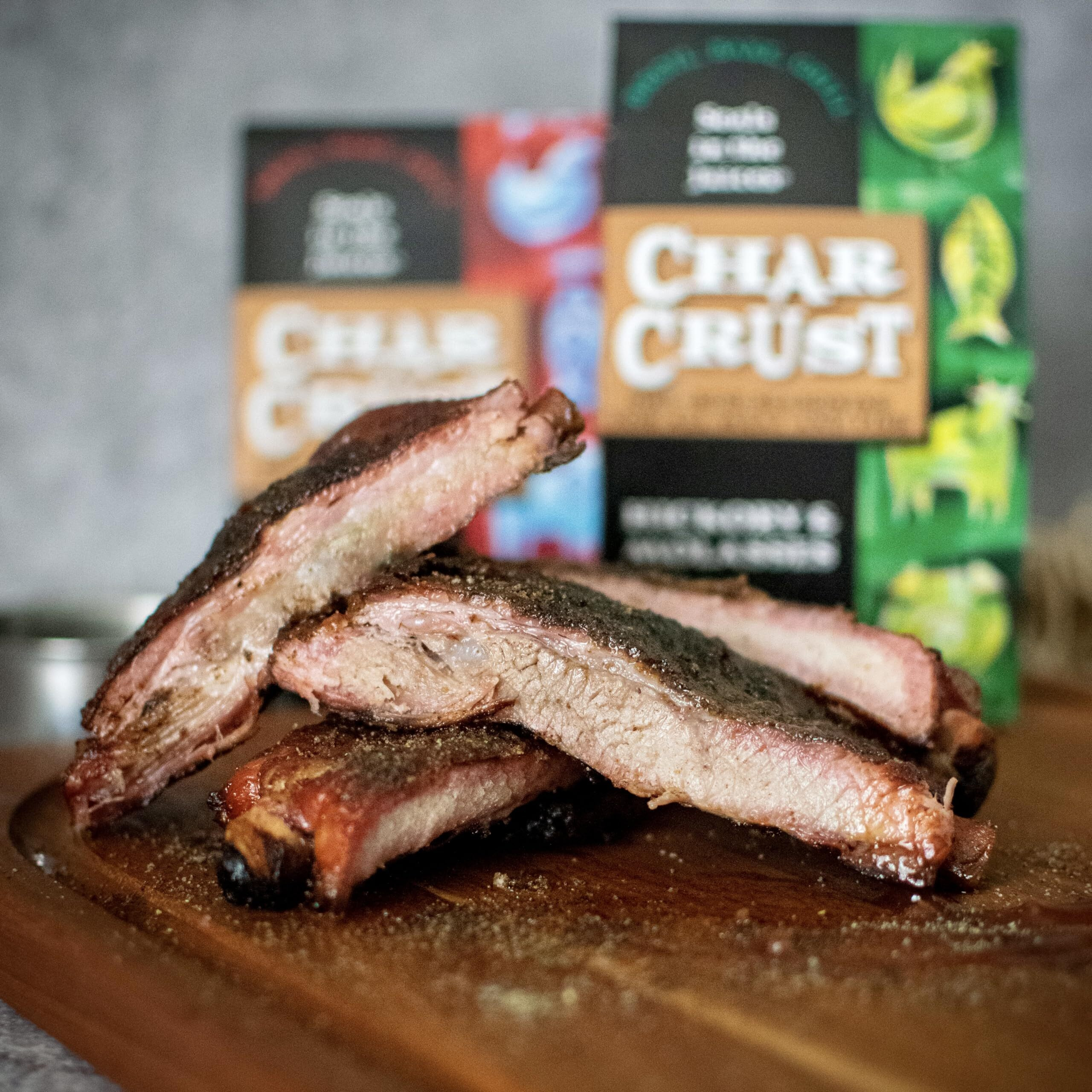 Char Crust Dry-Rub Seasoning, Popular Assortment, 4 Ounce (Pack Of 6)