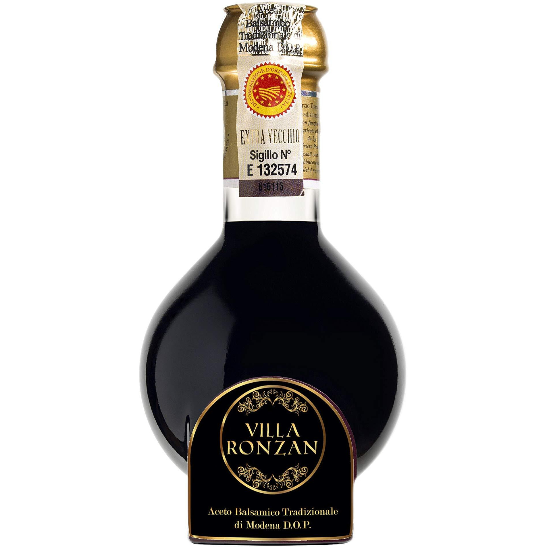 Balsamic Vinegar Of Modena Traditional 25 Year Old Dop Certified. Aceto Balsamico Tradizionale Extra Vecchio From Villa Ronzan The Balsamic Guy.