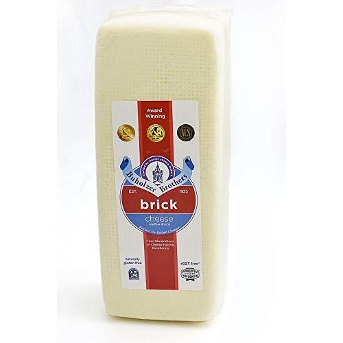 Brick- Wisconsin Cheese - Mild Brick Cheese (2Lb)