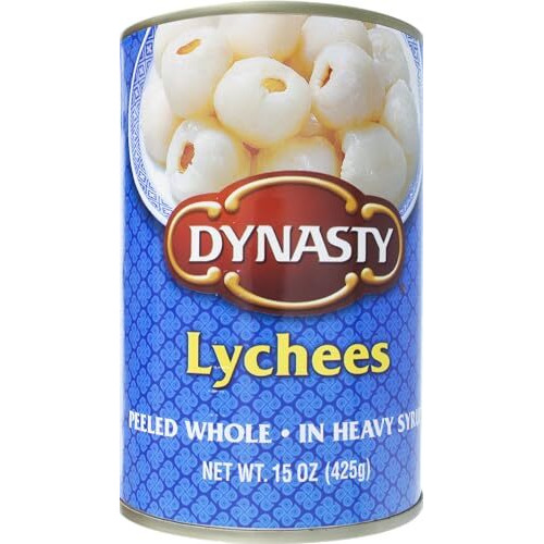 Dynasty Lychee With Syrup, 15 Ounce (Pack Of 6)